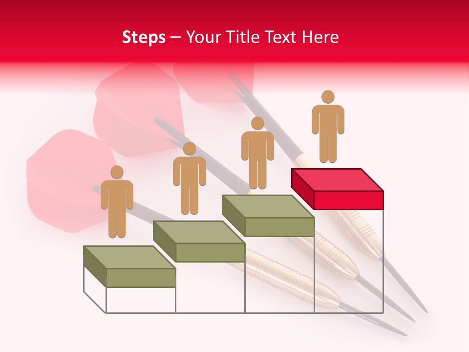 Play Red Set PowerPoint Template