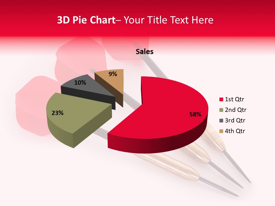 Play Red Set PowerPoint Template