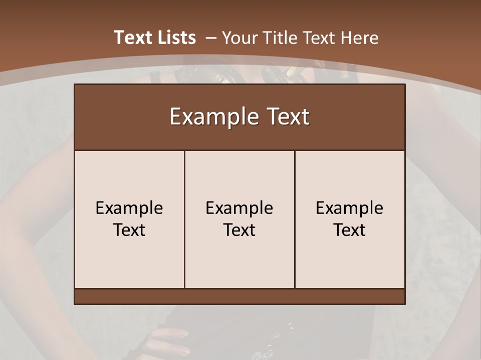 Aviator Headphones Posing PowerPoint Template