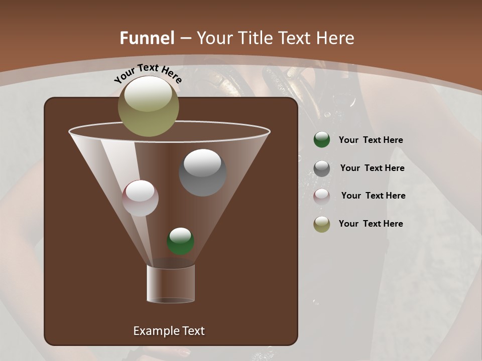 Aviator Headphones Posing PowerPoint Template