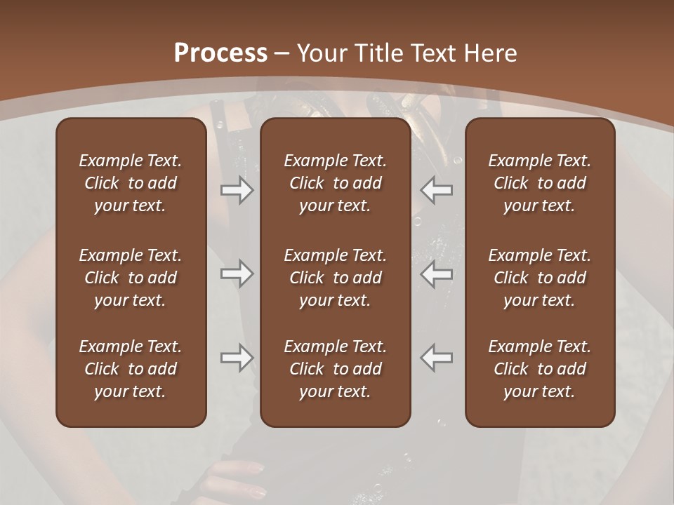 Aviator Headphones Posing PowerPoint Template