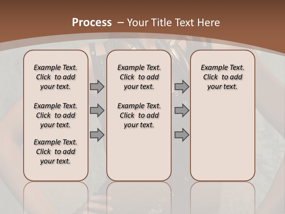 Aviator Headphones Posing PowerPoint Template