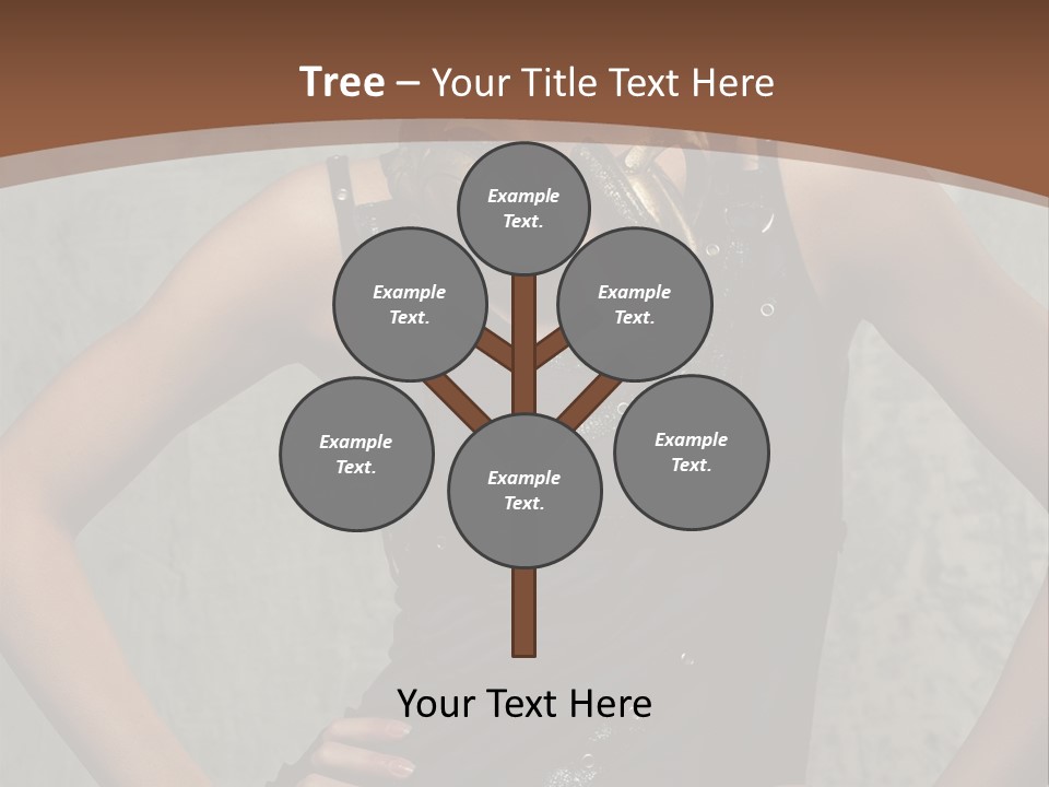 Aviator Headphones Posing PowerPoint Template