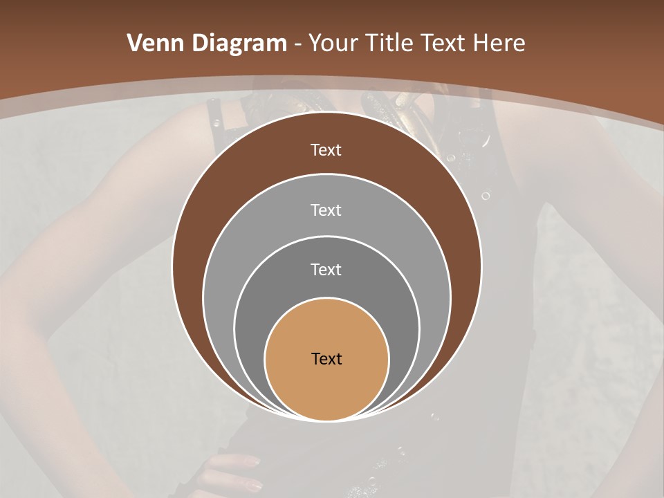 Aviator Headphones Posing PowerPoint Template