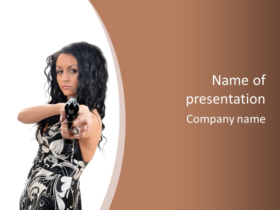 Corporation Writing Teamwork PowerPoint Template