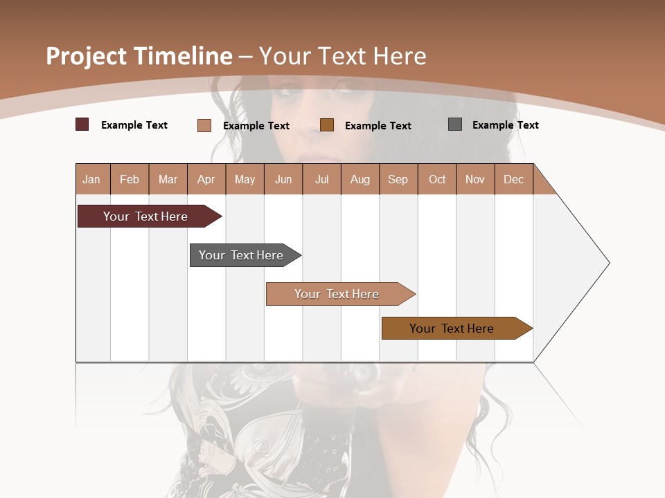 Corporation Writing Teamwork PowerPoint Template