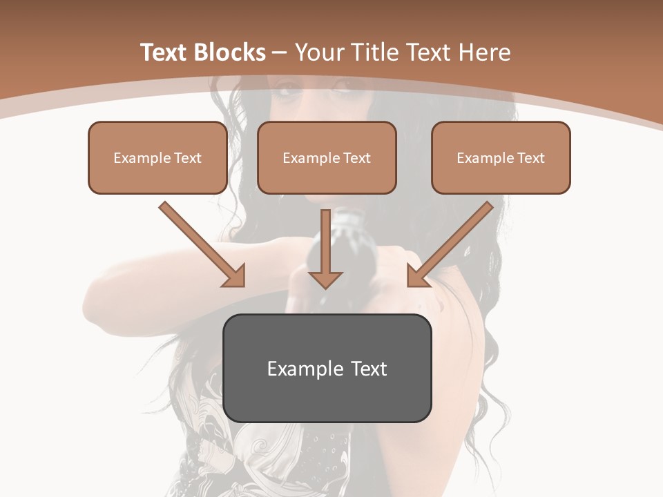 Corporation Writing Teamwork PowerPoint Template