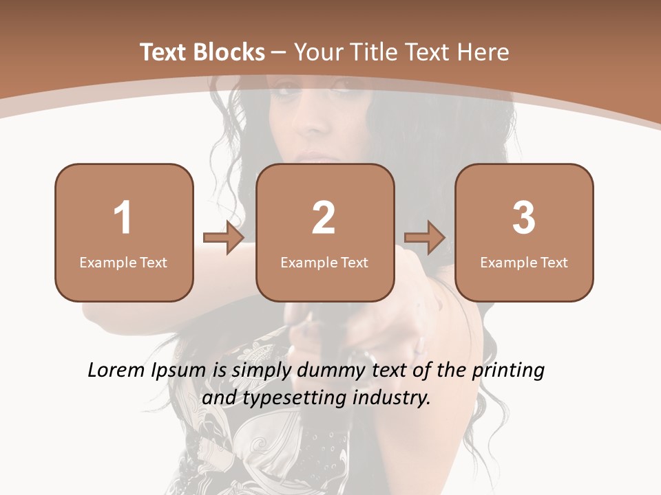 Corporation Writing Teamwork PowerPoint Template