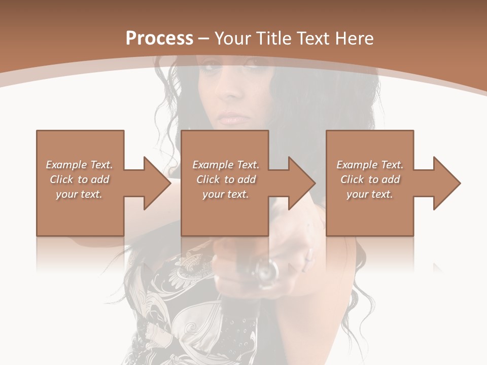 Corporation Writing Teamwork PowerPoint Template