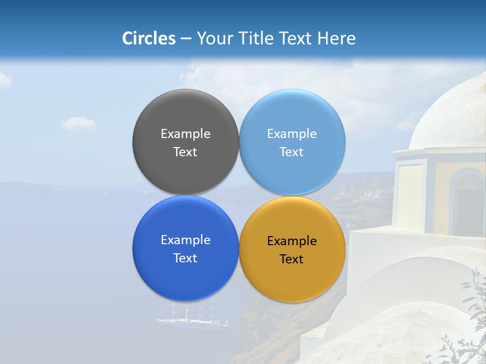 Hill Town Vacation PowerPoint Template