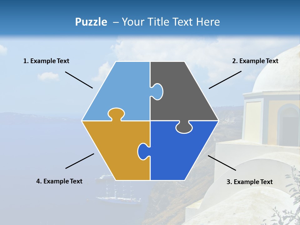 Hill Town Vacation PowerPoint Template