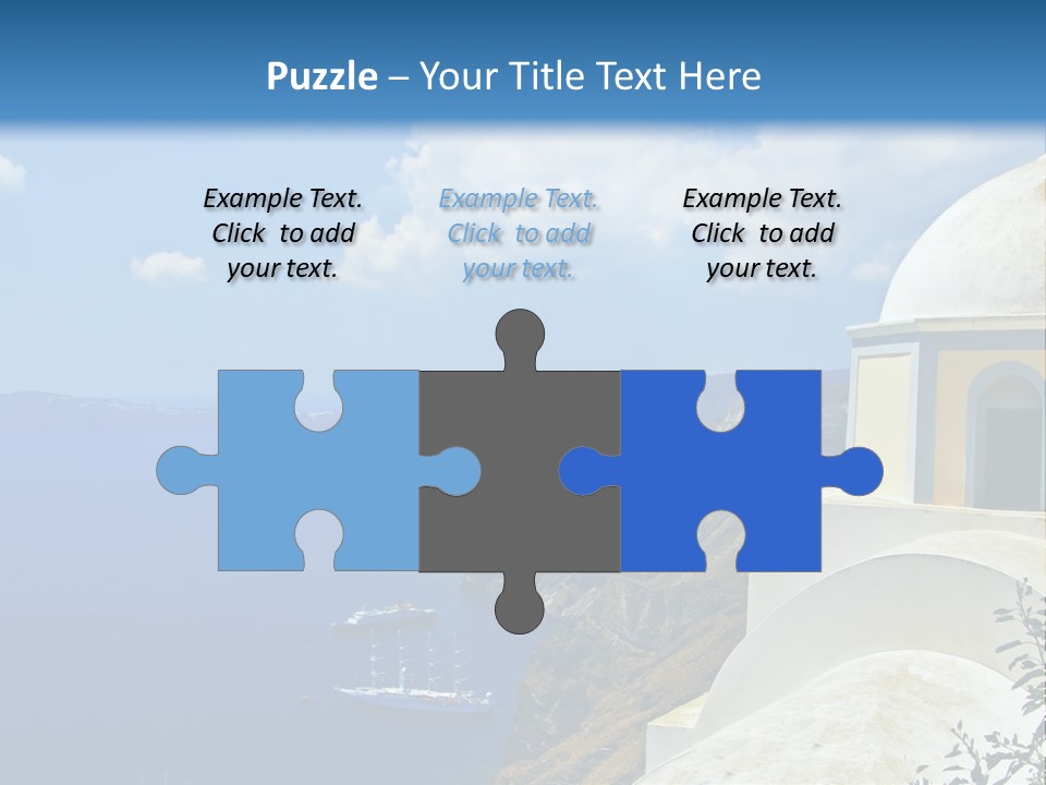 Hill Town Vacation PowerPoint Template