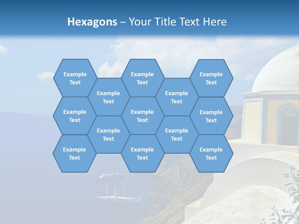 Hill Town Vacation PowerPoint Template