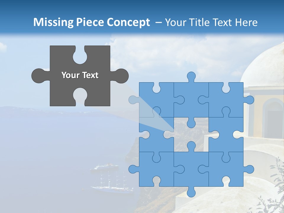 Hill Town Vacation PowerPoint Template