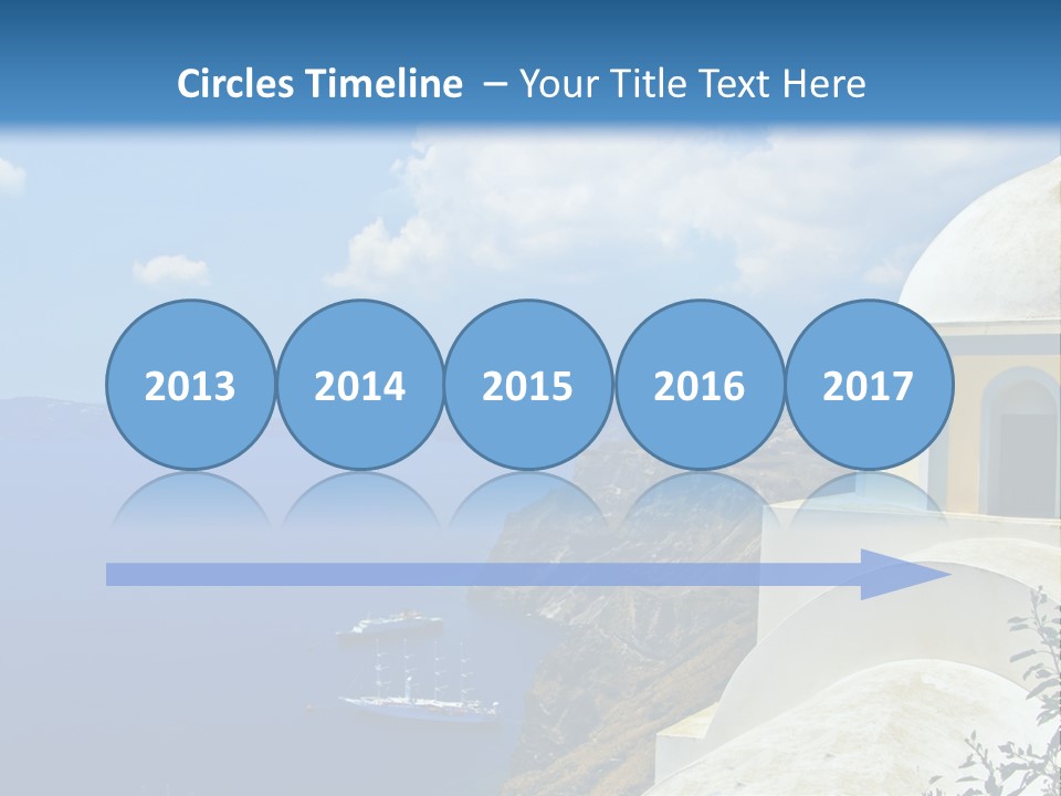Hill Town Vacation PowerPoint Template