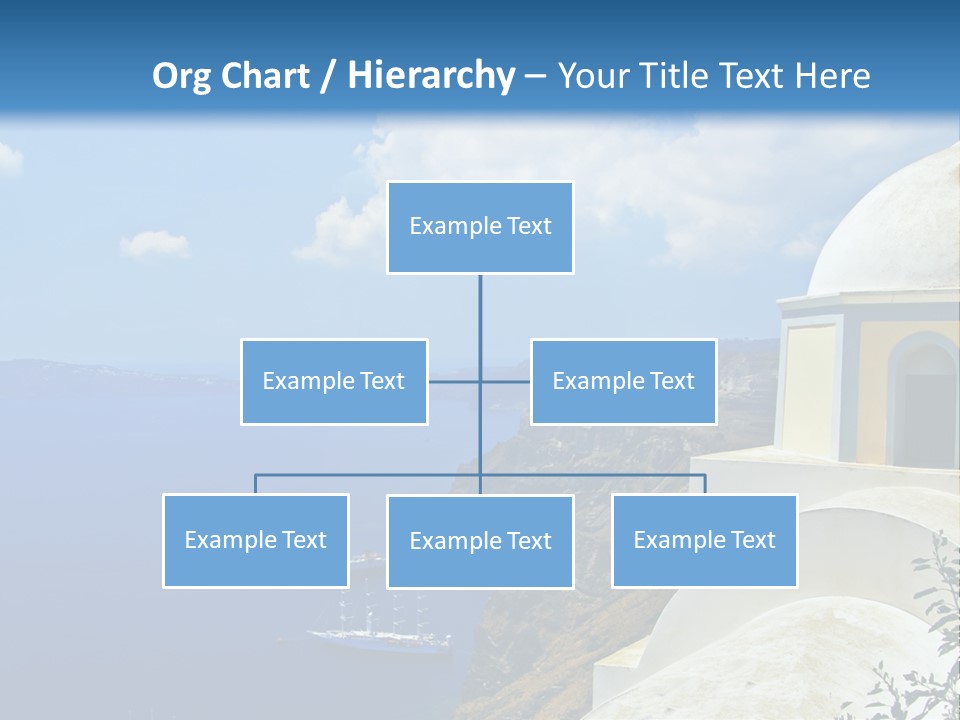 Hill Town Vacation PowerPoint Template