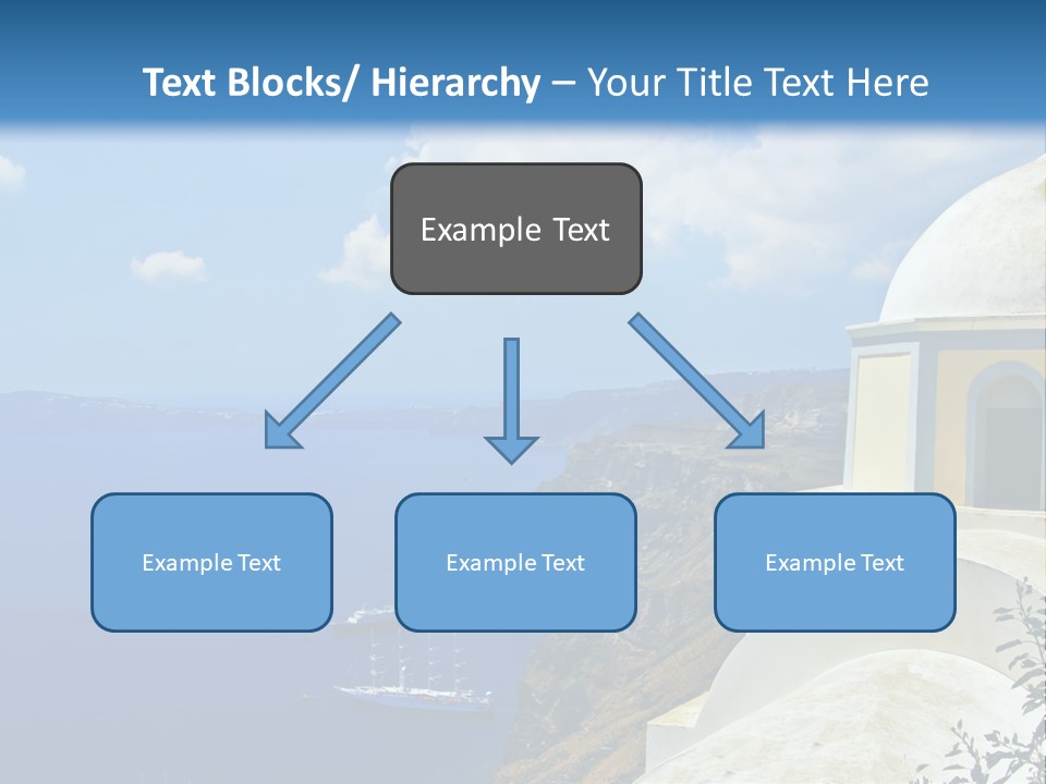 Hill Town Vacation PowerPoint Template