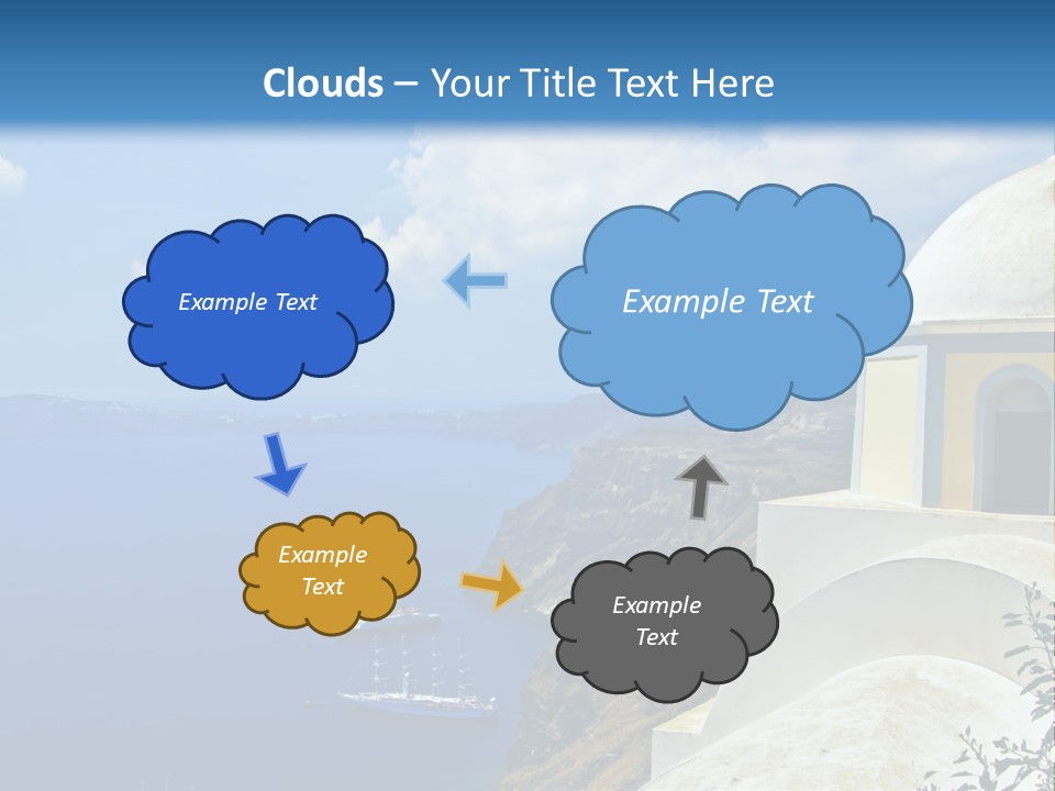 Hill Town Vacation PowerPoint Template