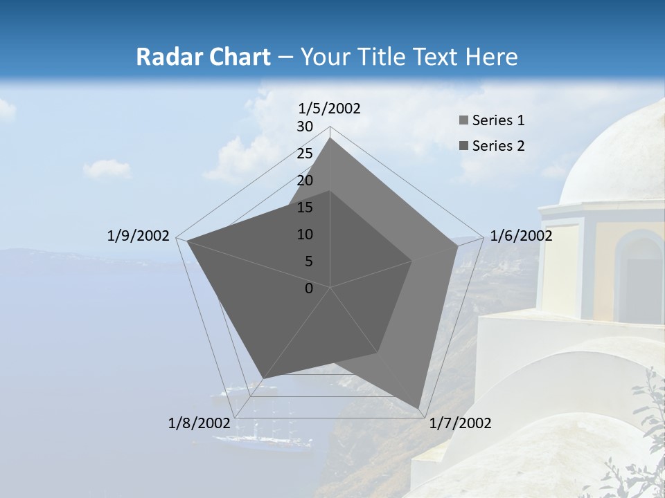 Hill Town Vacation PowerPoint Template