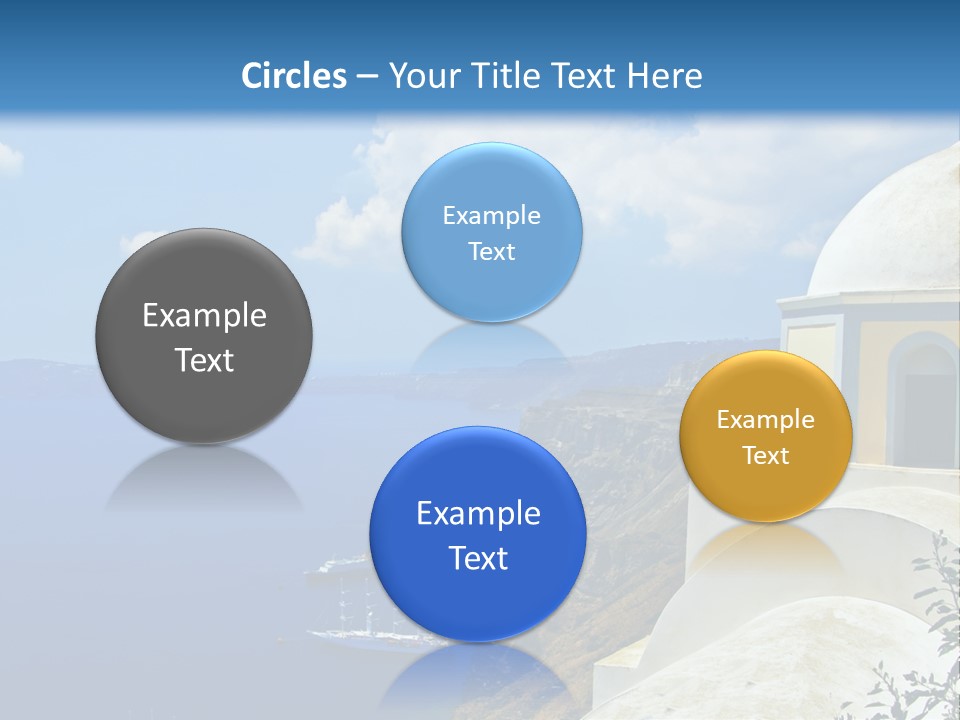 Hill Town Vacation PowerPoint Template