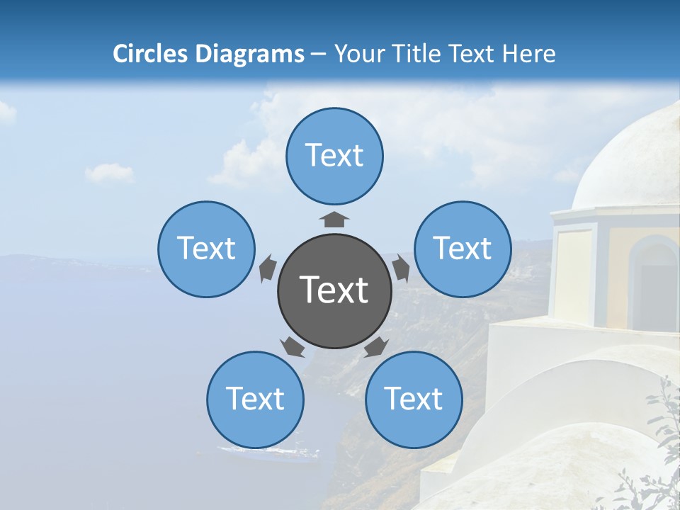 Hill Town Vacation PowerPoint Template