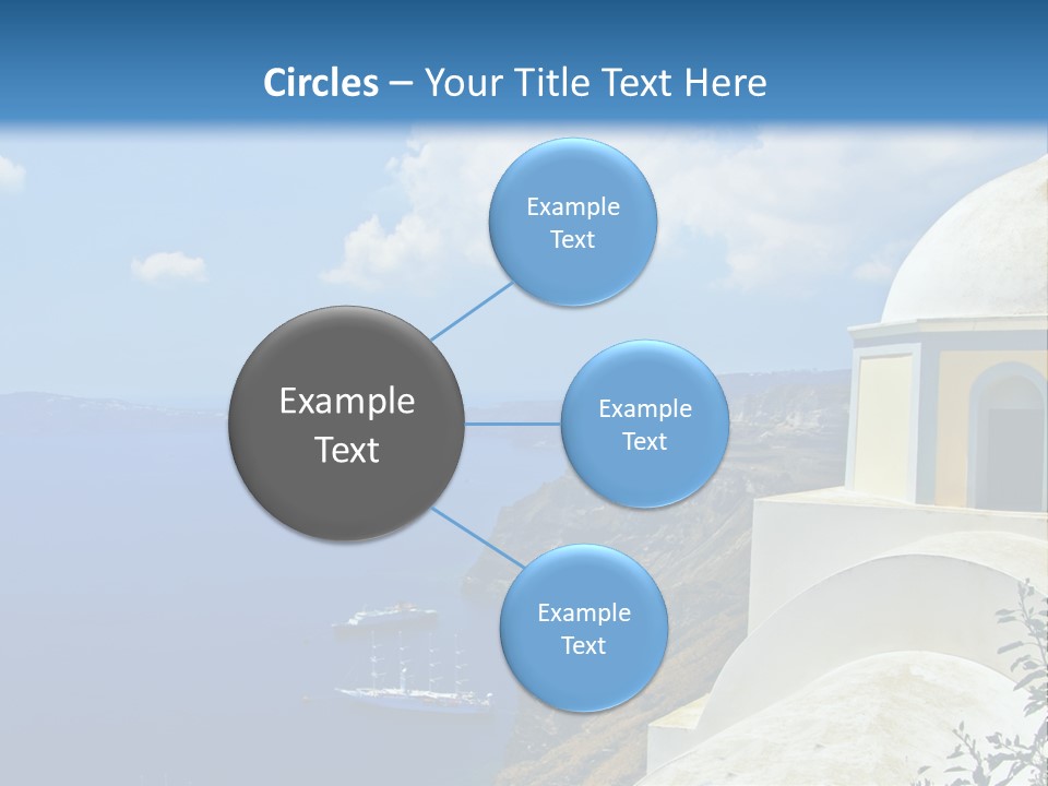 Hill Town Vacation PowerPoint Template