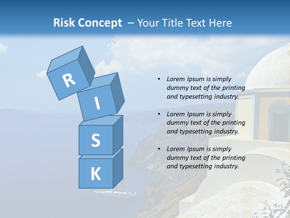 Hill Town Vacation PowerPoint Template