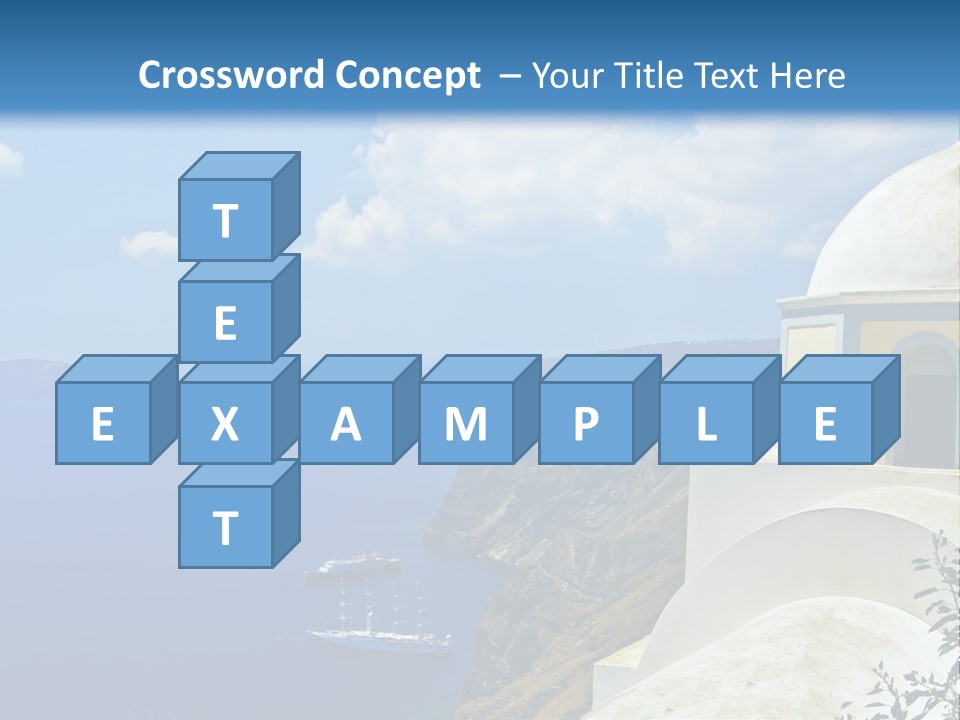 Hill Town Vacation PowerPoint Template