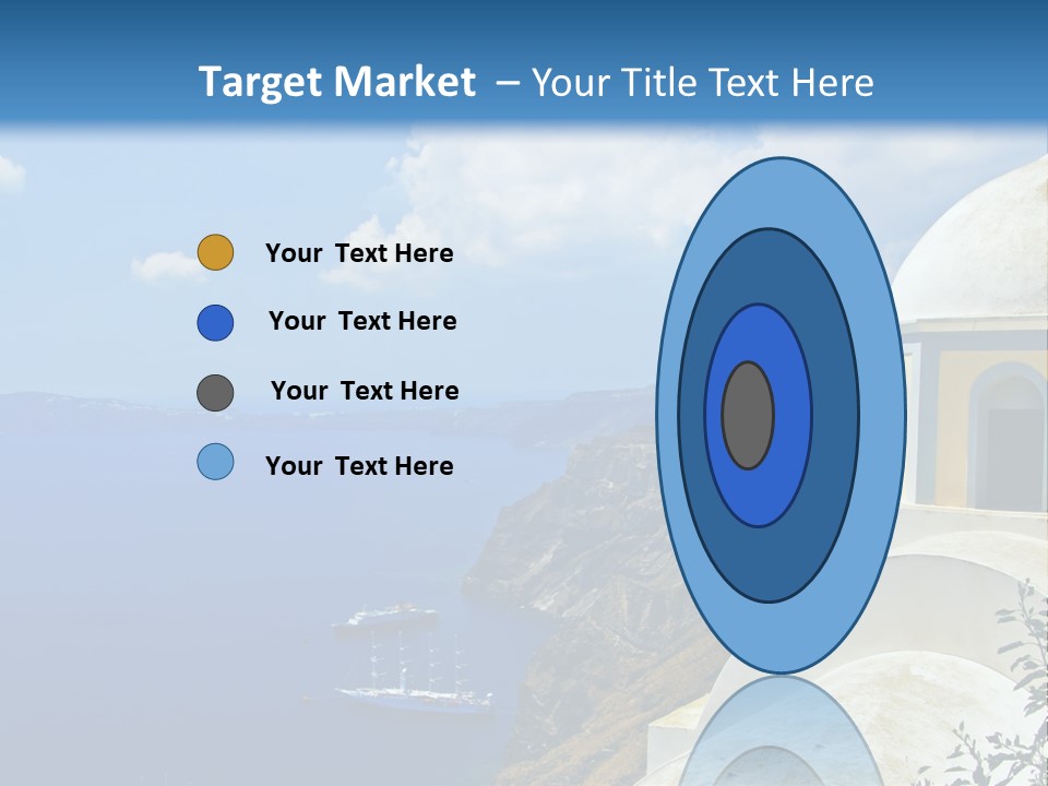 Hill Town Vacation PowerPoint Template