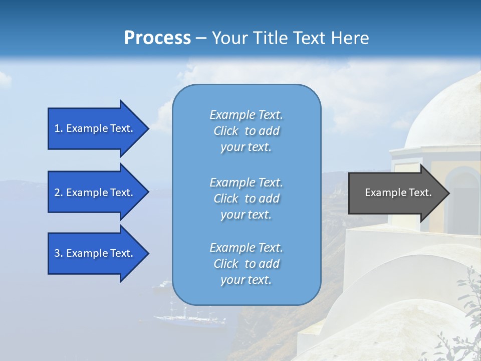 Hill Town Vacation PowerPoint Template