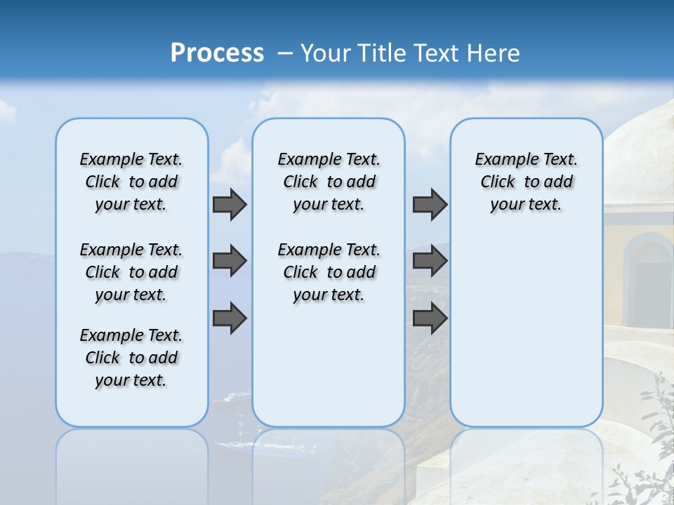 Hill Town Vacation PowerPoint Template