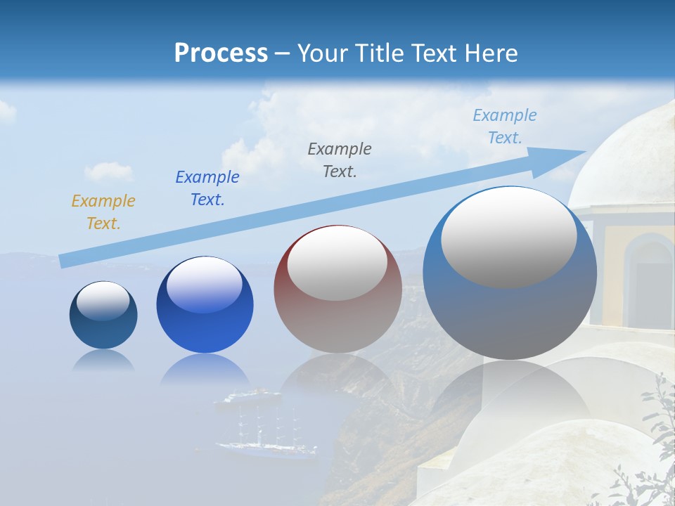 Hill Town Vacation PowerPoint Template