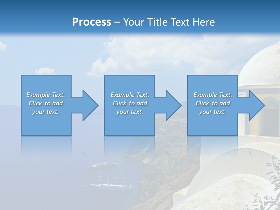 Hill Town Vacation PowerPoint Template