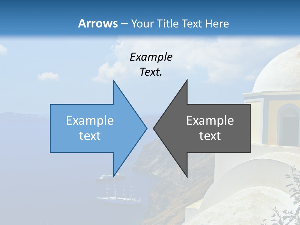 Hill Town Vacation PowerPoint Template