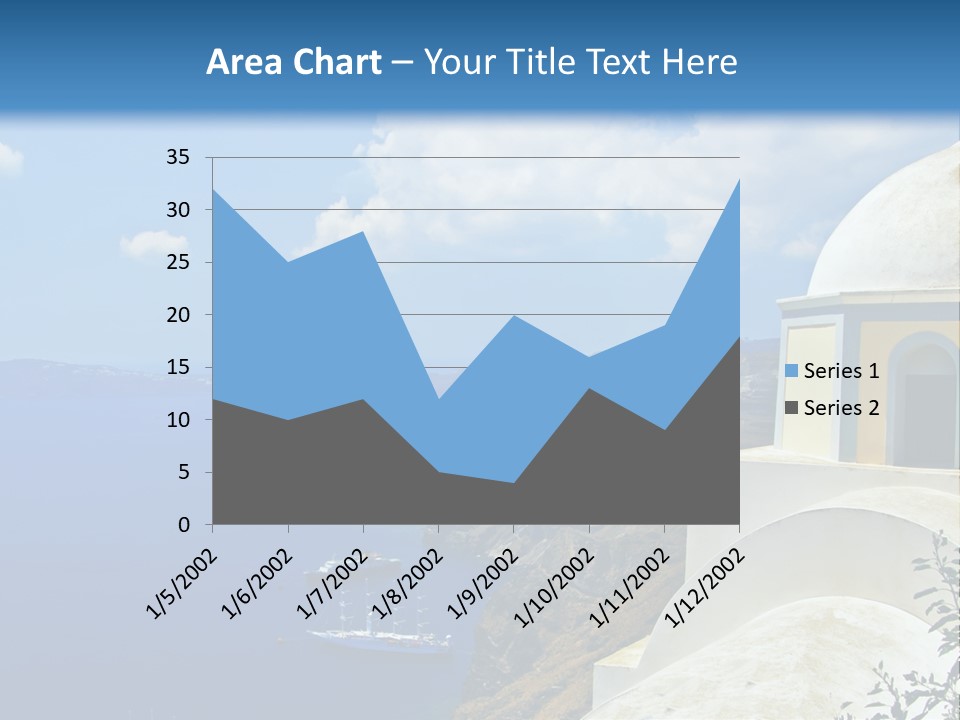 Hill Town Vacation PowerPoint Template