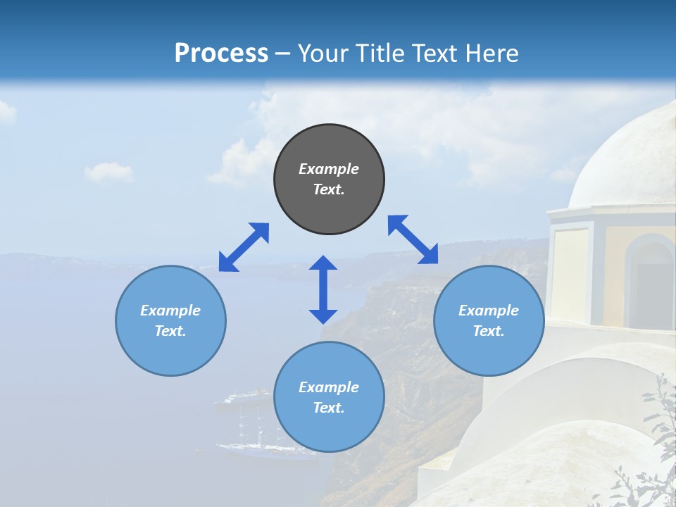 Hill Town Vacation PowerPoint Template