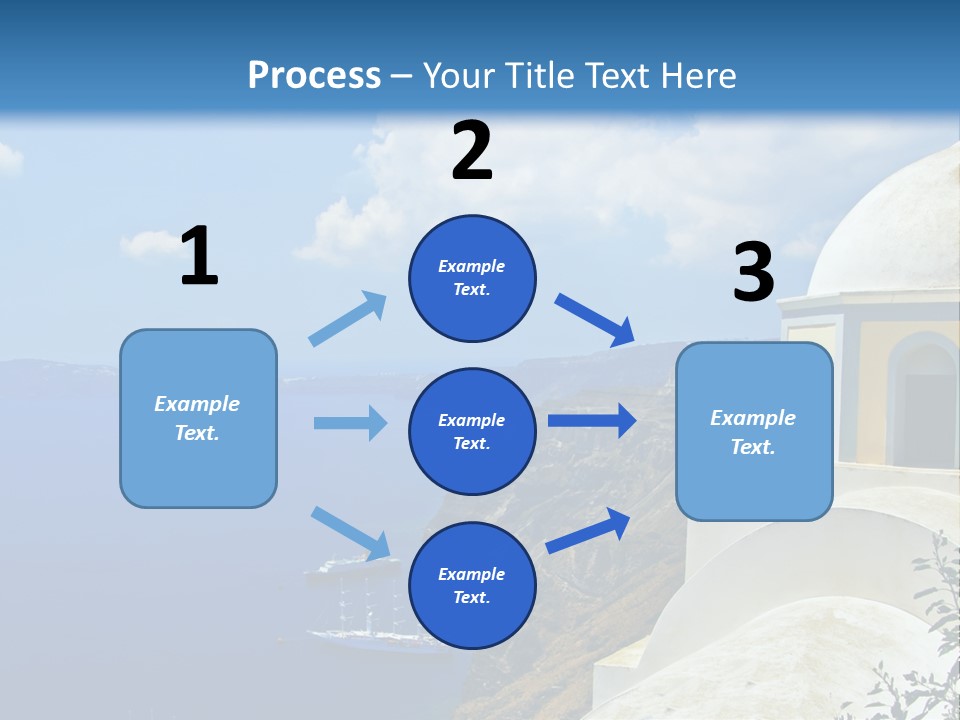 Hill Town Vacation PowerPoint Template