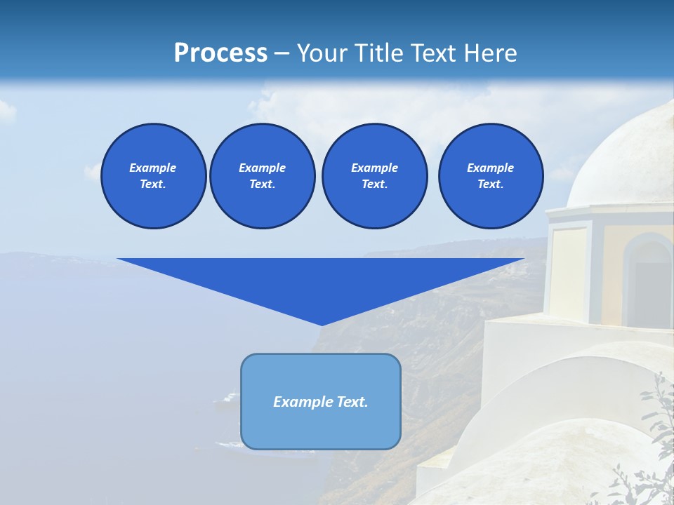 Hill Town Vacation PowerPoint Template
