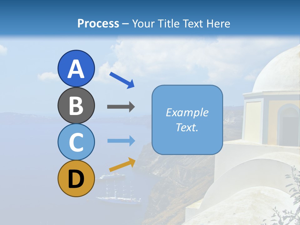 Hill Town Vacation PowerPoint Template