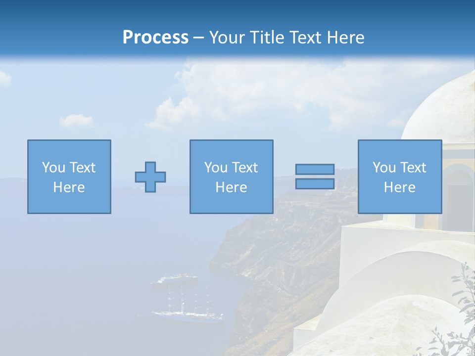Hill Town Vacation PowerPoint Template