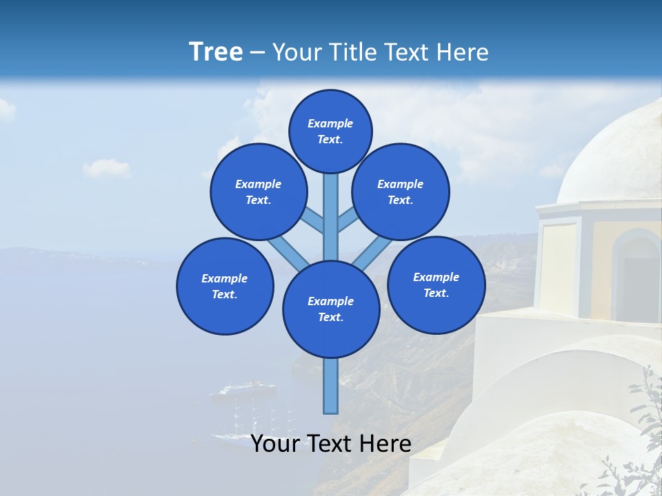 Hill Town Vacation PowerPoint Template