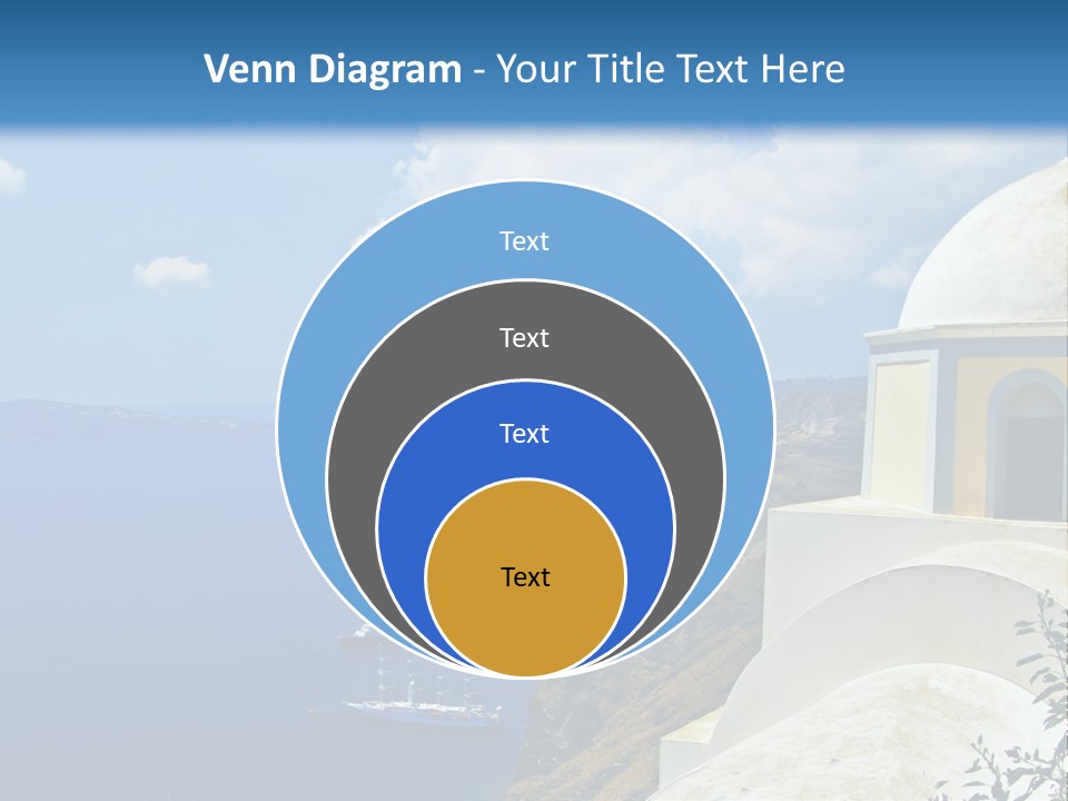 Hill Town Vacation PowerPoint Template