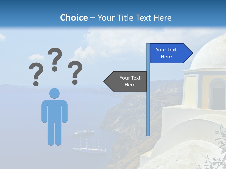 Hill Town Vacation PowerPoint Template