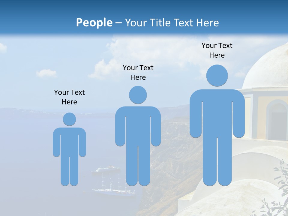 Hill Town Vacation PowerPoint Template