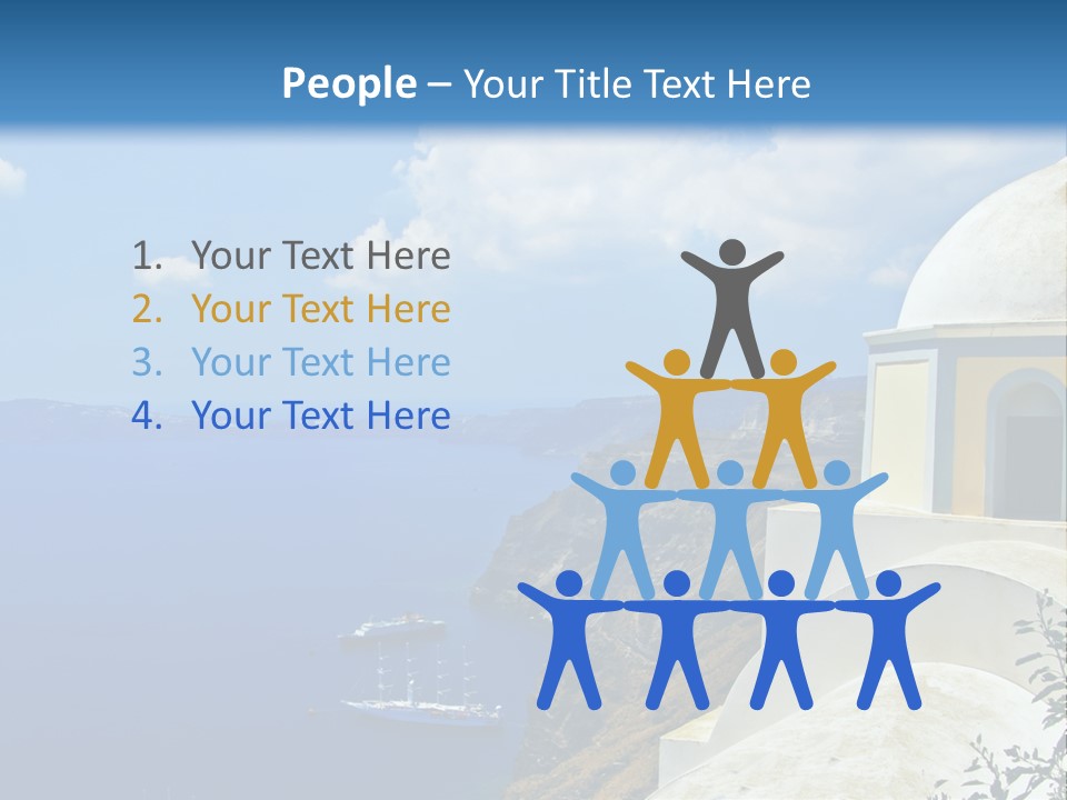 Hill Town Vacation PowerPoint Template