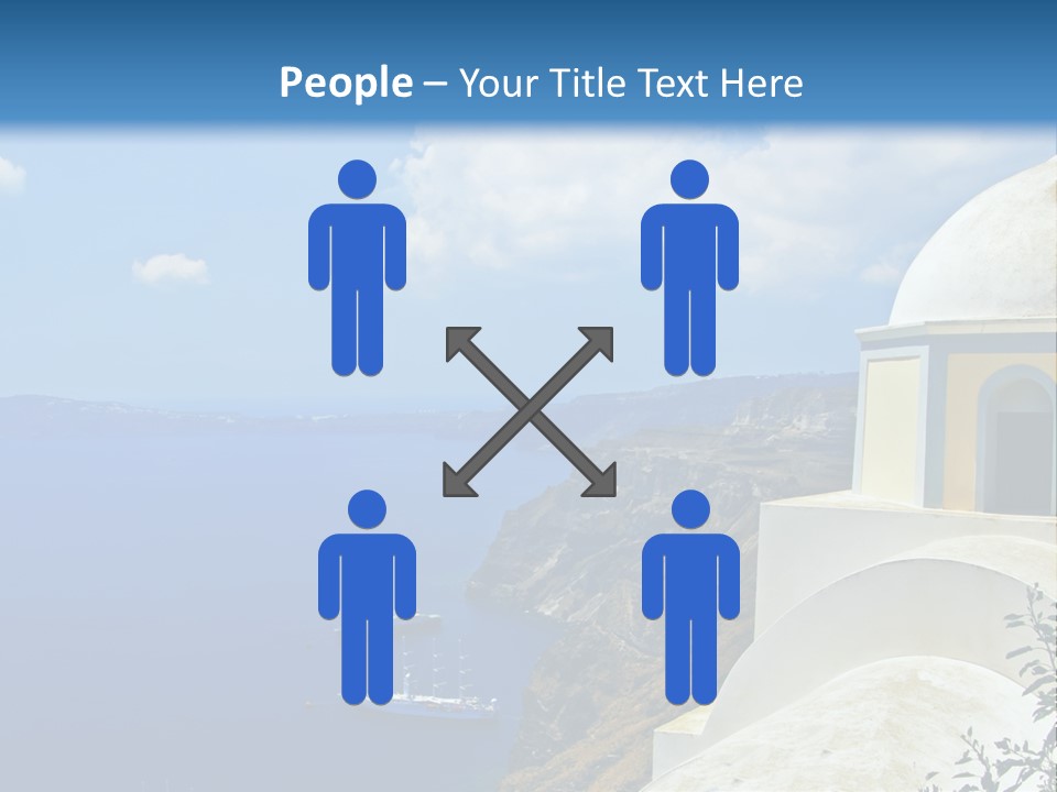 Hill Town Vacation PowerPoint Template