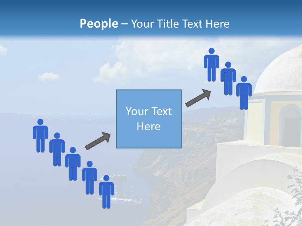 Hill Town Vacation PowerPoint Template