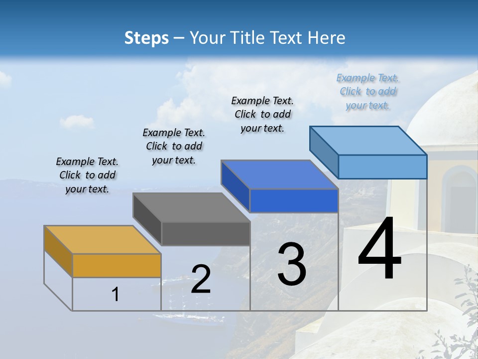Hill Town Vacation PowerPoint Template