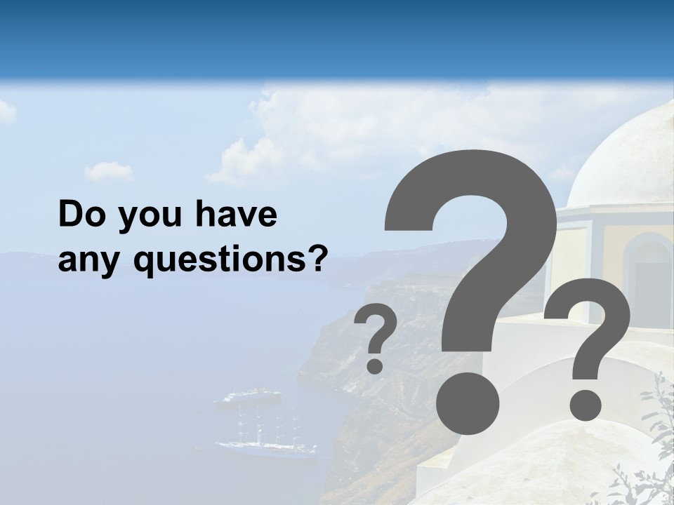 Hill Town Vacation PowerPoint Template