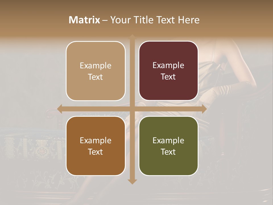 Classic Glamour Cute PowerPoint Template